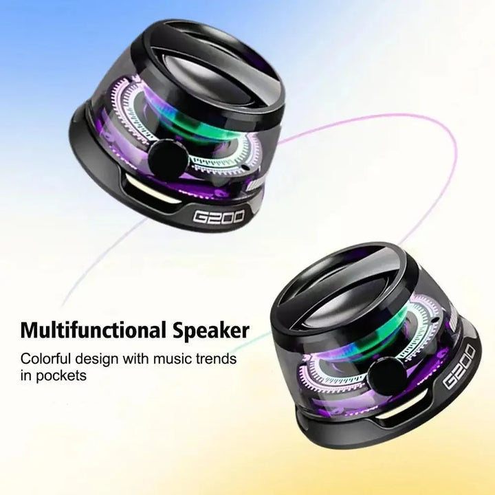 Magnetic Portable Bluetooth Speaker - G200 Mini Sound Box