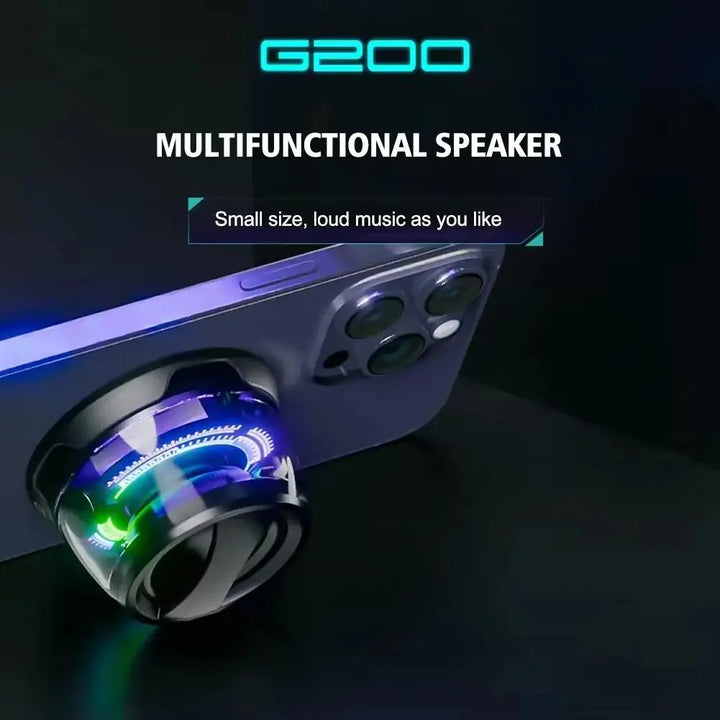 Magnetic Portable Bluetooth Speaker - G200 Mini Sound Box